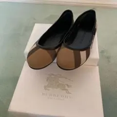 BurberryLondon 品番0022493 ノバチェック フラットパンプス BurberryLondon 品番0022493 ノバチェック フラットパンプス - メルカリ