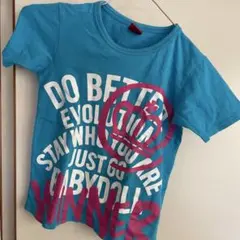 BABY DOLL 青 Tシャツ 100cm~