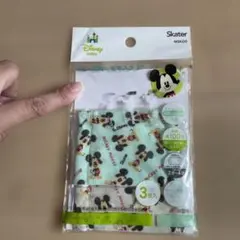 子供用　布マスク　ミッキー　2枚