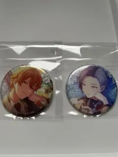 プロセカグリッター缶バッジ Vol.10A 東雲彰人 青柳冬弥