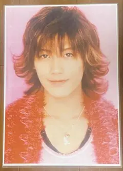 超レア！KAT-TUN時代の赤西仁！ラミネートされたポスター？です。