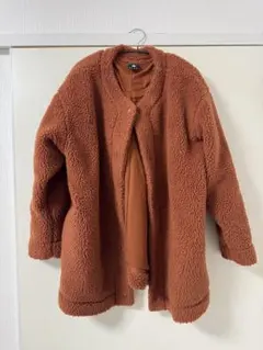 ブラウン ボアジャケット Lサイズ　NB（ニューバランス）