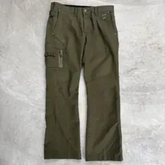 EDWIN カーゴパンツ M カーキ ストレッチ スポーツMIX ギミック 美品のサムネイル