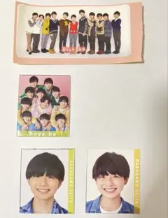 Myojo 明星 デタカ 厚紙 データカード カード 中川惺太 boys be