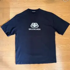 BALENCIAGA 小文字ロゴ Tシャツ ブラック - メルカリ
