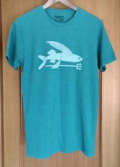へ*ん様 美品 Mサイズ パタゴニア トビウオ Tシャツ グリーン