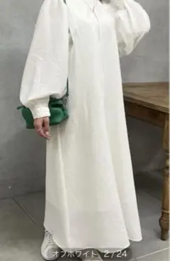 定価9900円　un dix cors ボリューム袖ワンピース