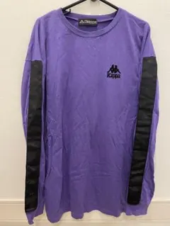【kappa】ロングTシャツ ワンポイントロゴ Mサイズ