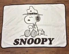 スヌーピー　フリースブランケット