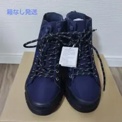 【新品未使用タグつき】ネイビー迷彩柄ハイカットスニーカー