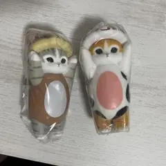 【未開封】着ぐるみにゃん ソフビ セット モフサンド mofusand