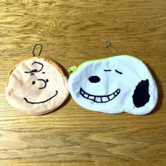 チャーリーブラウン＆スヌーピーポーチセット