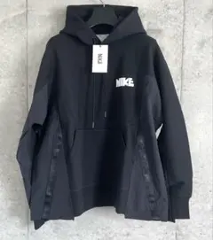 Sacai x Nike NRG Pullover Hoodie ブラックL