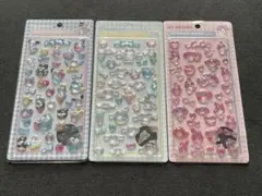 ボンボンドロップシール　はぴだんぶい　シナモンロール　マイメロ