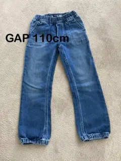 GAP デニム ブルー ゴム ジョガー　パンツのサムネイル