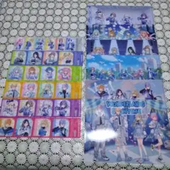 ローソン 初音ミクプロジェクトセカイ クリアファイル 全６種&クリアシート全6種