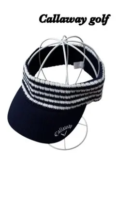 Callaway golf キャロウェイゴルフ　サンバイザー　ニット　フリー