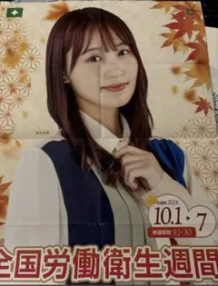 櫻坂46 クリアポスター 菅井友香 ローソン - メルカリ
