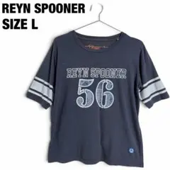 REYN SPOONER レインスプーナー 半袖 シャツ トップス ネイビー Ｌのサムネイル