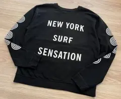 アメリカ製 beach ass punk ビーチ アス パンク 黒 スウェットのサムネイル