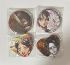 進撃の巨人 エレン 缶バッジ オンライン展覧会 Anique