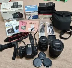 Canon EOS Kiss III 本体 TAMROMズームレンズセット - メルカリ