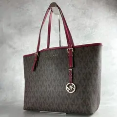 マイケルコース MKシグネチャー トートバッグ A4可 2way 肩掛け レザー