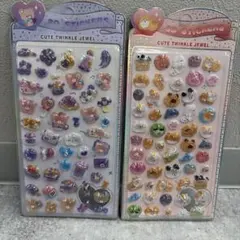 3D STICKERS 硬いシール2枚セット