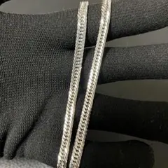 特注 Silver925 12面トリプル 喜平 プラチナ仕上げ 45cm Silver925 特注留め具 12面トリプル 喜平 プラチナ仕上げ 45センチ