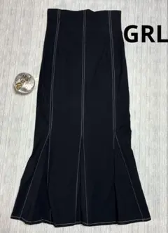 GRL ブラック マーメイドスカート　新品　M
