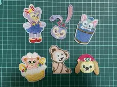 ★ダッフィーフレンズ刺繍ワッペン☆新品未使用