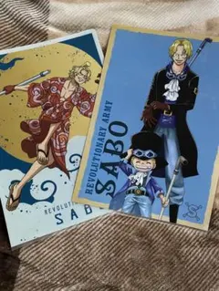 ONE PIECE ILLUSTRATION WORKS クリアカード サボ - メルカリ