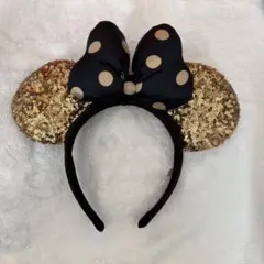 ミニーマウス スパンコールカチューシャ