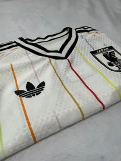 adidas サッカー日本代表 アウェイユニレプリカ L 半袖 新品未使用のサムネイル