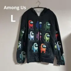 レア✨Among Us 【L】アモングアス　パーカー　男女兼用　カラフルパーカー