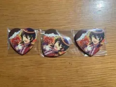 あんスタ 影片みか 一番カフェ ハート缶バッジ 3点セット