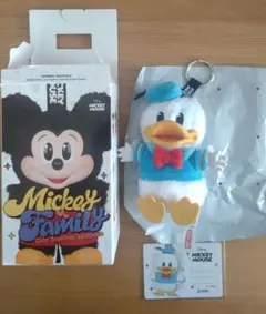 POPMART Mickey Family ドナルド ぬいぐるみキーチェーン