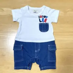 【美品】Buddy Lee ロンパース カバーオール 半袖 80cm