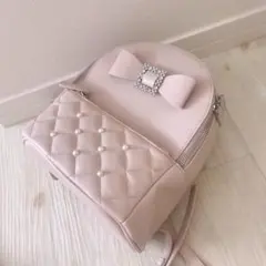 リボン付きピンクリュック 量産型 しまむら