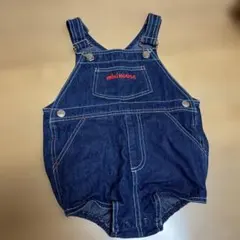 miki HOUSE デニムオーバーオール
