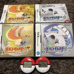 ポケットモンスター ハートゴールド　ソウルシルバーセット　ポケウォーカー付き