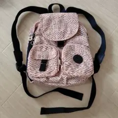 Kipling ストライプデザイン リュック