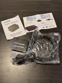 HDMI スプリッター 新品未使用 1入力2出力
