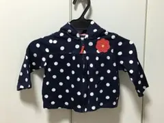 Carter's 水玉模様 フード付きアウター 12M