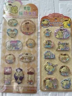サンリオポムポムプリン水シールセット