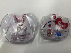 サンリオキャラクターズ　パッケージチャーム　ハローキティ　ウィッシュミーメル