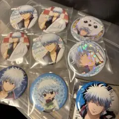 銀魂　銀時 缶バッジ 9個セット