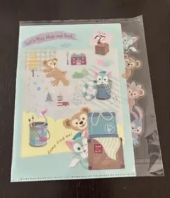 【新品】ダッフィフレンズ クリアファイル　A4