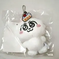 【匿名配送】ンめねこ マスコット　ぬいぐるみ　ケーキ 　キーホルダー