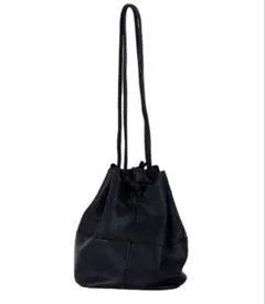 【nugu】レザードローストリングバッグ